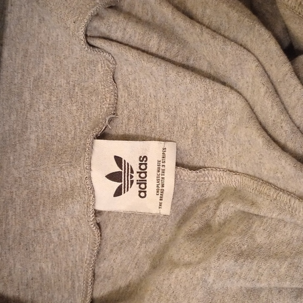Adidas Heather Gray Leggings - Picture 2 of 3